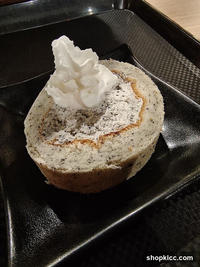Black Sesame Swiss Roll