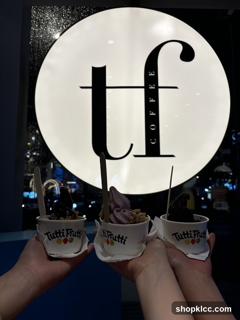 Tutti Frutti Ice Cream Cups