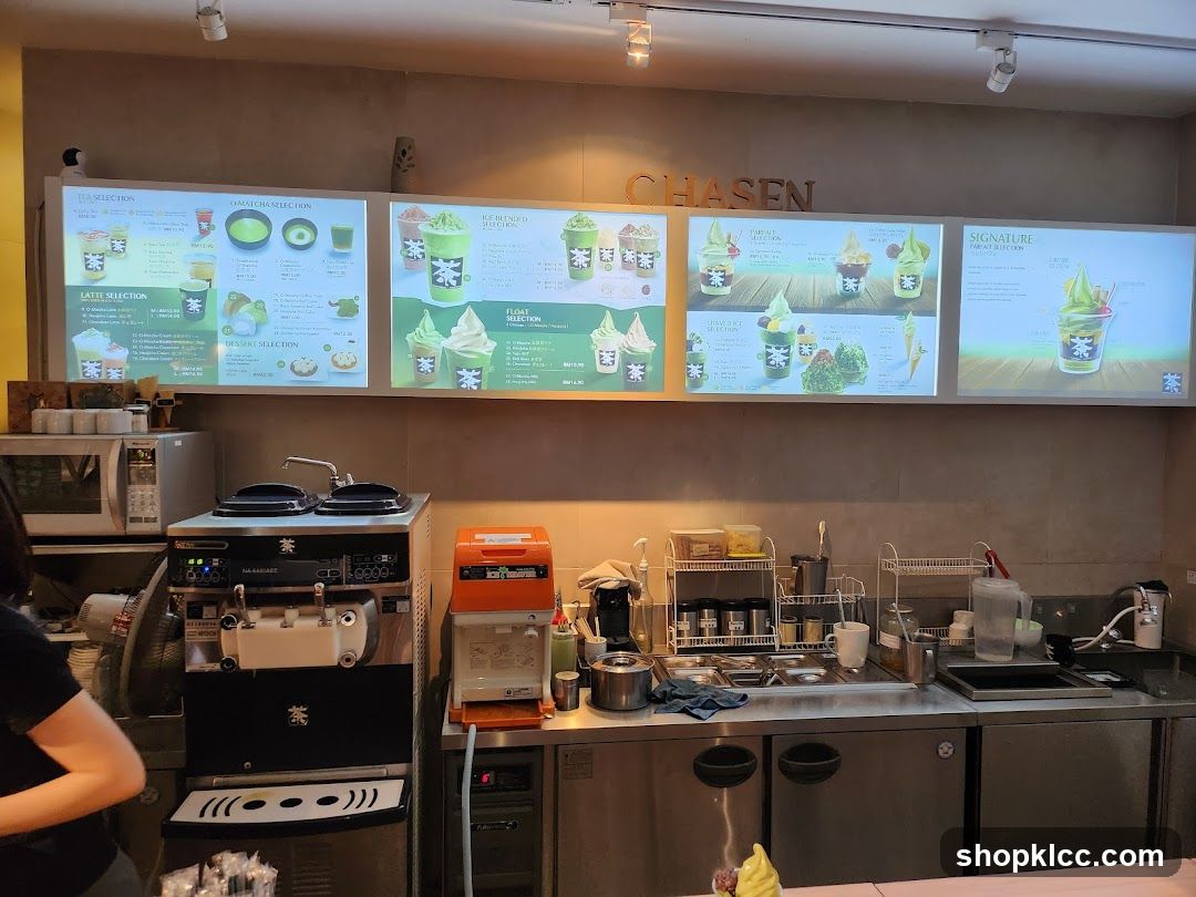 Chasen Menu