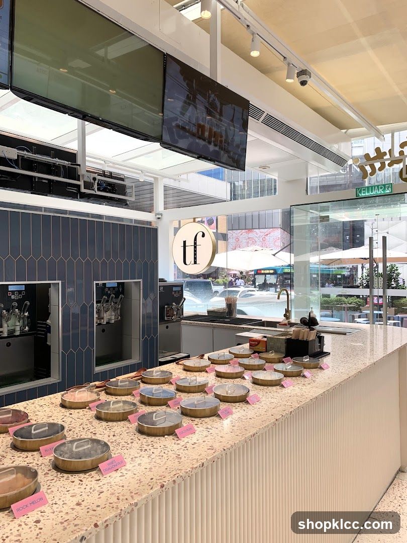 Ice Cream Shop Interior