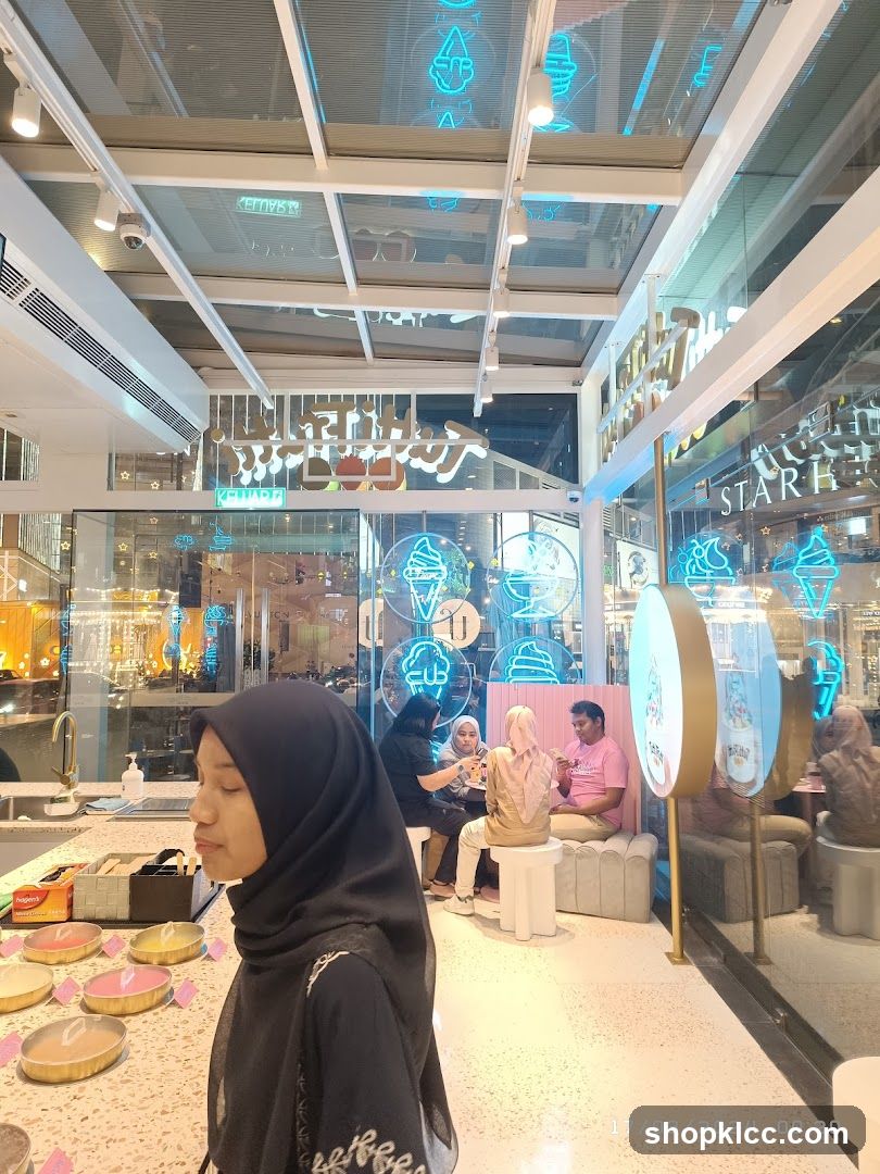 Interior of a modern cafe or shop
