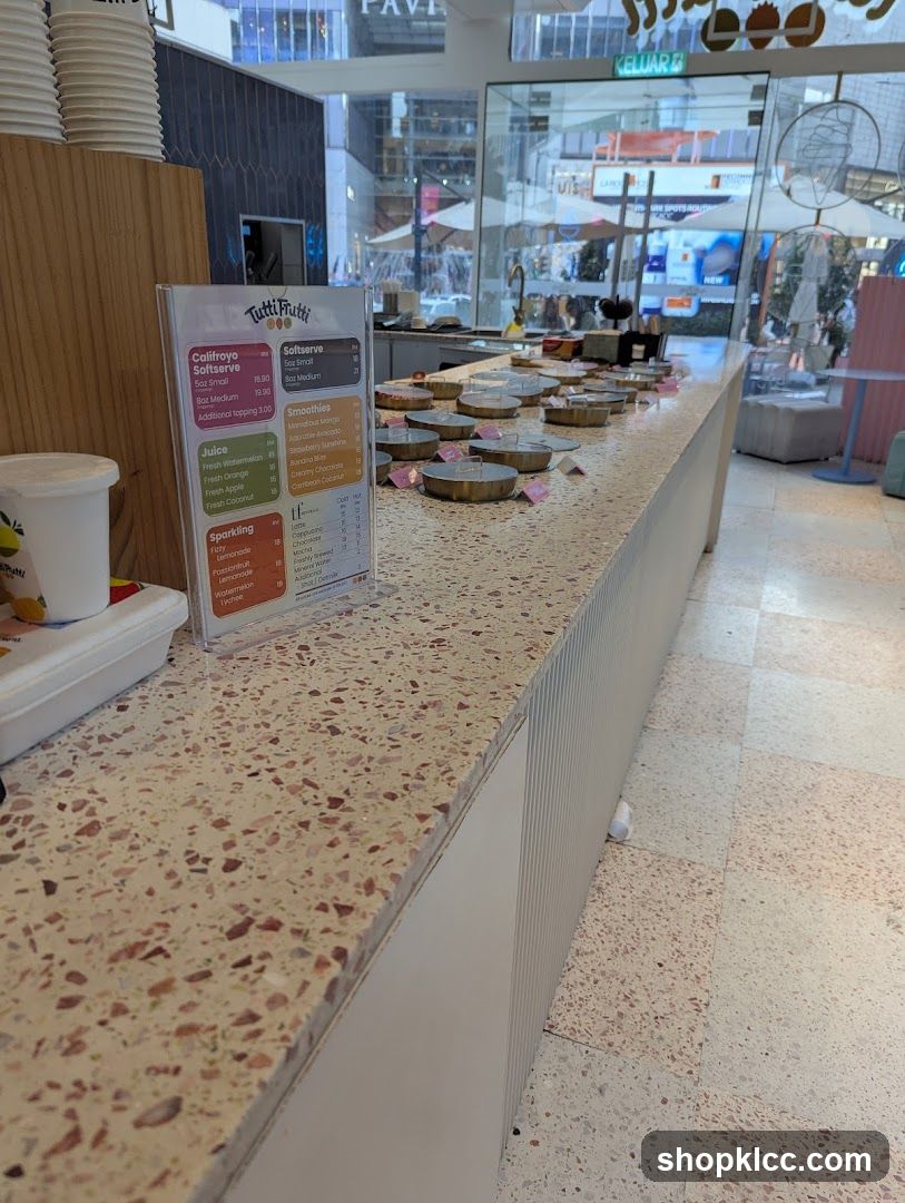 Tutti Frutti Counter