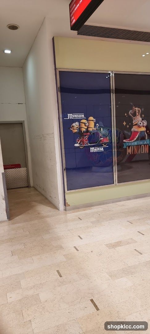 Minion-themed storefront display