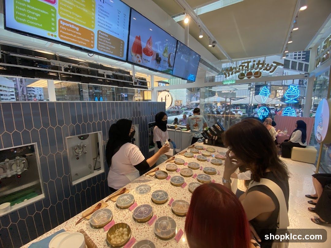 Ice Cream Shop Interior
