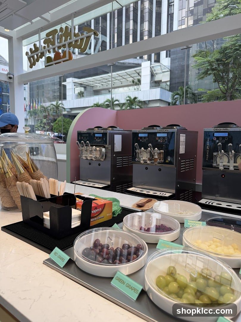 Dessert and Fruit Buffet Station
