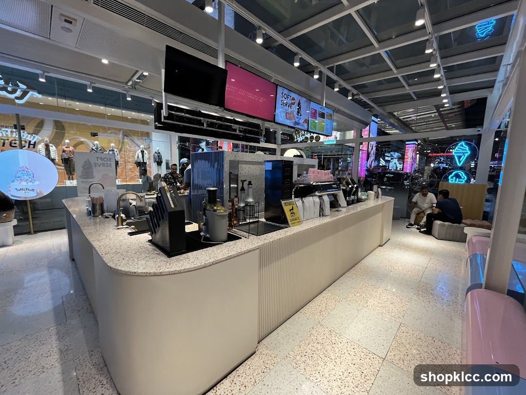 Modern Beverage Counter Interior