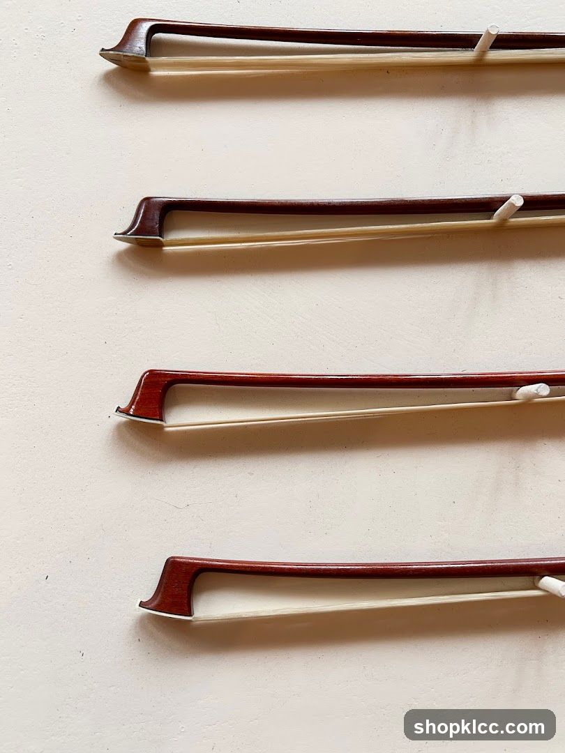 Four Violin Bows