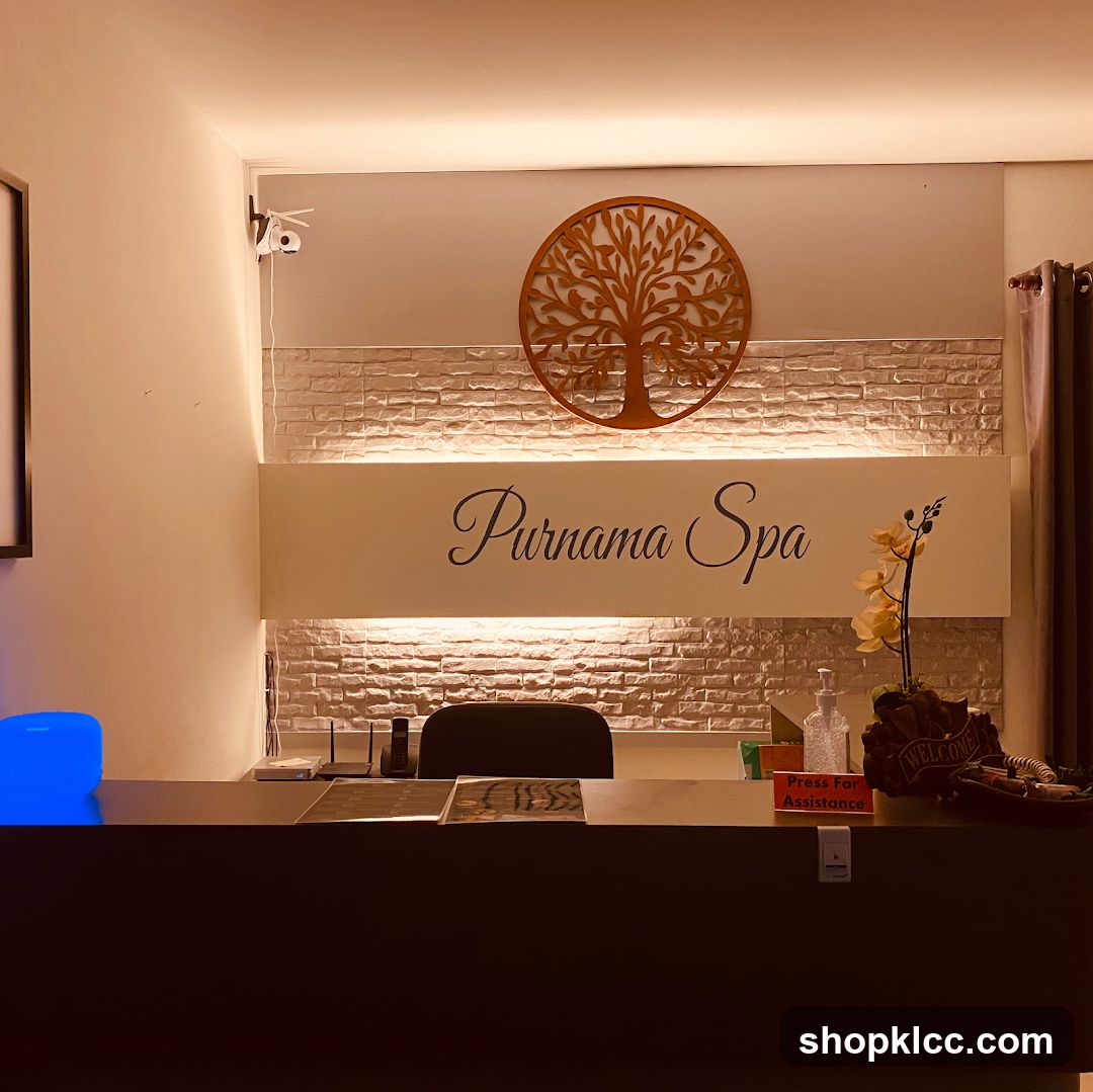Purnama Spa Reception Area