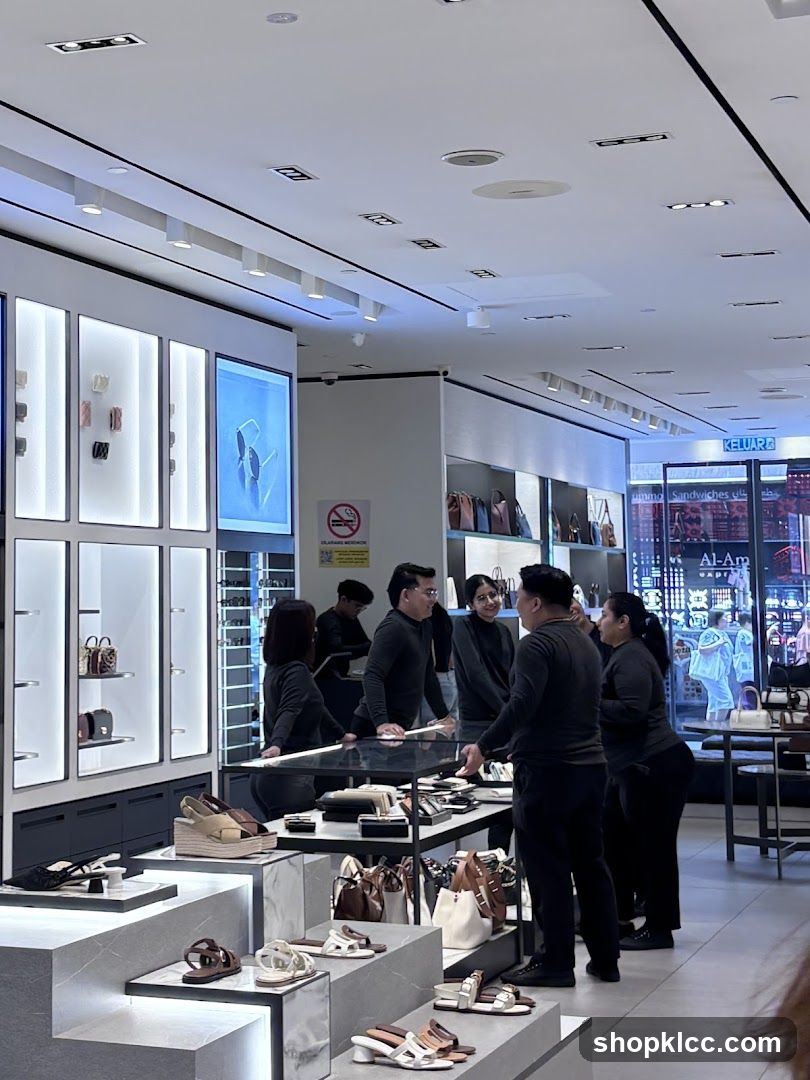 Luxury Shoe Store Interior