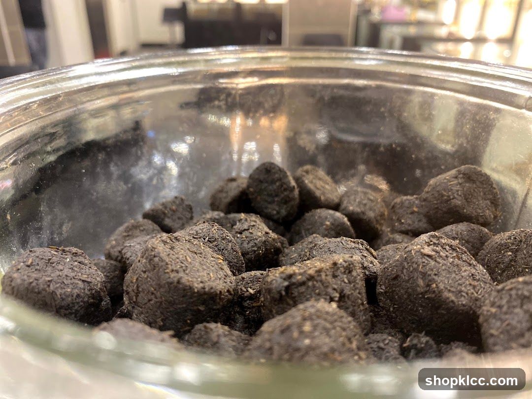 Bowl of Dark Tea Leaves