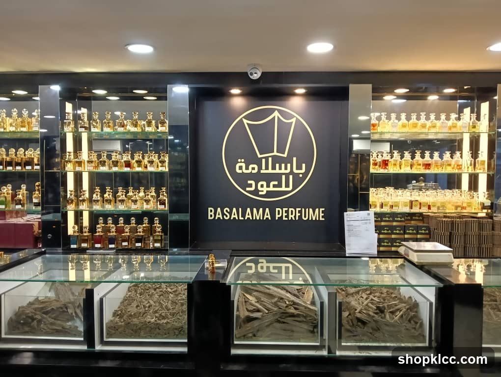 Basalama Perfume Store Interior
