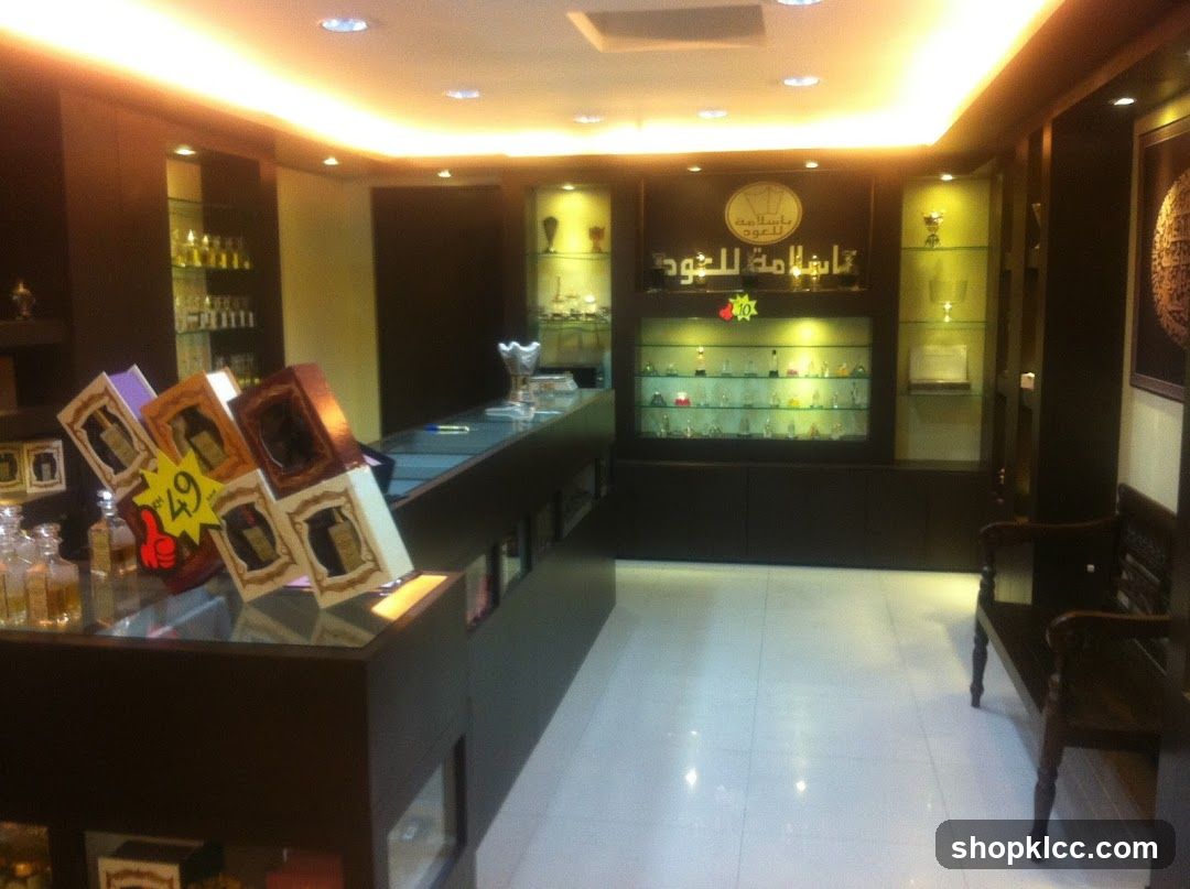 Interior of a Perfume Shop
