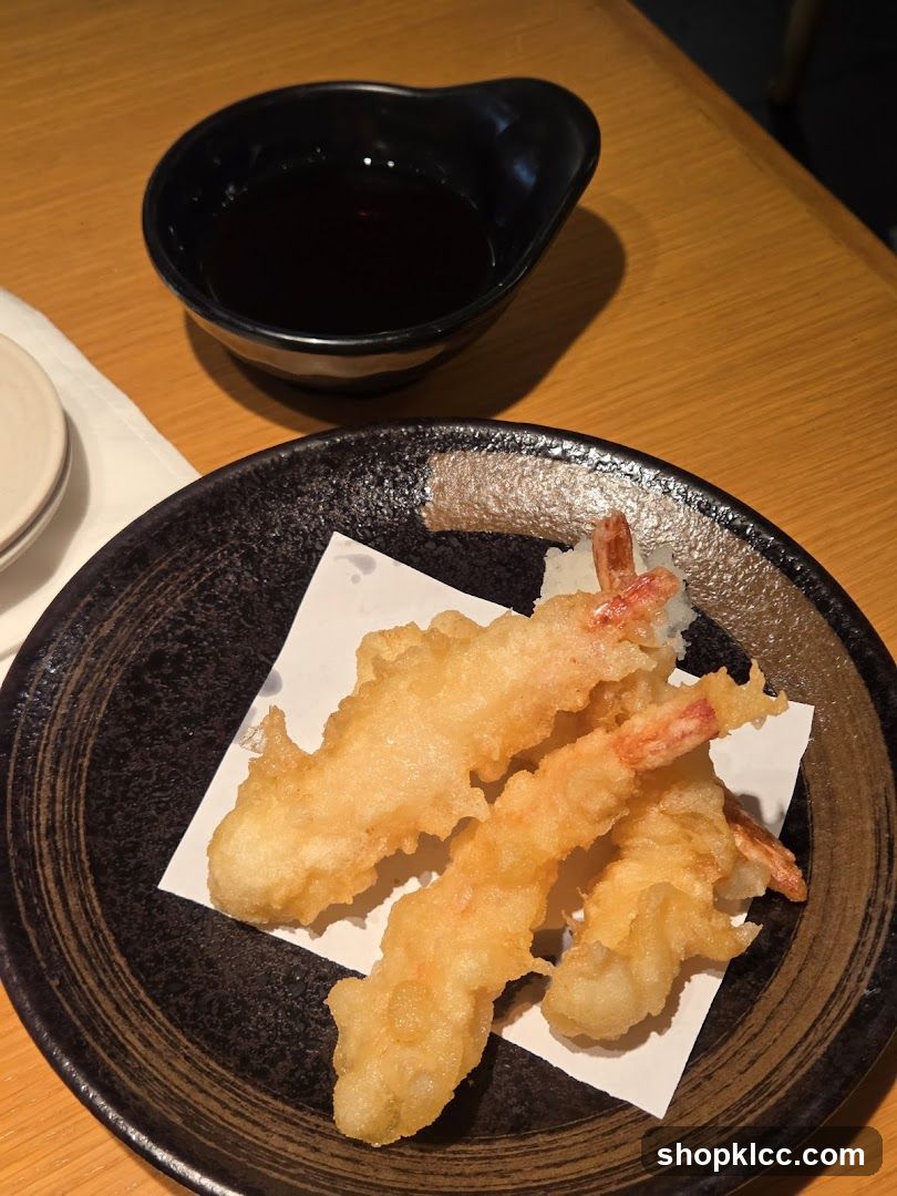 Tempura with Soy Sauce