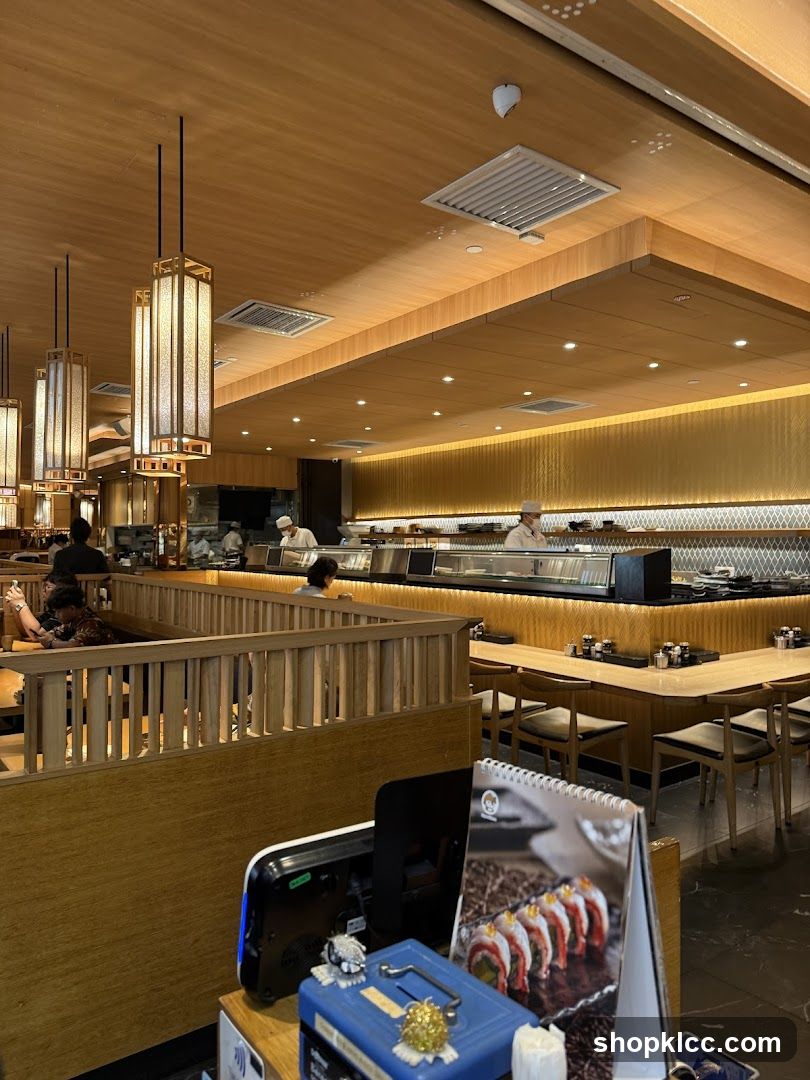 Sushi Restaurant Interior