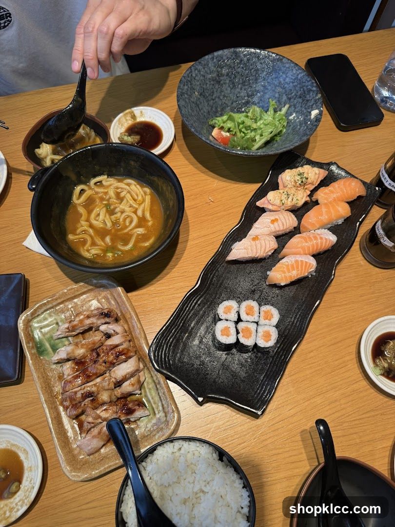Sushi and Ramen Meal
