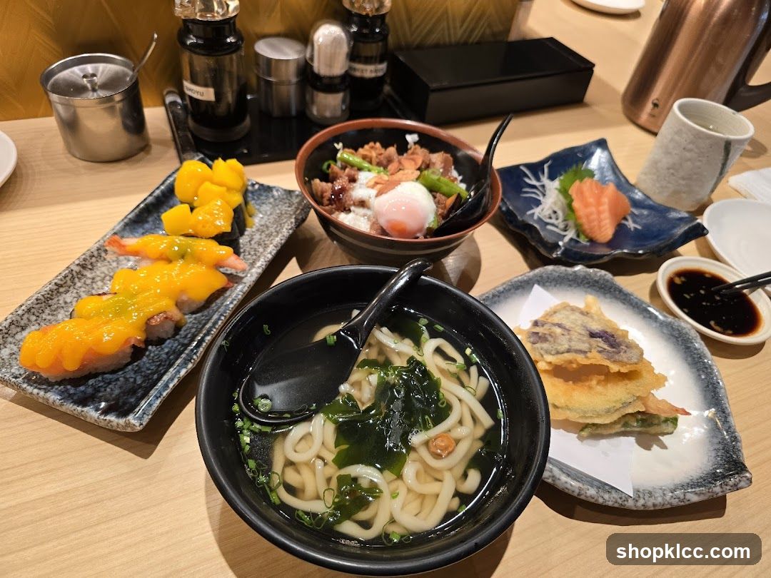 Japanese Meal Spread