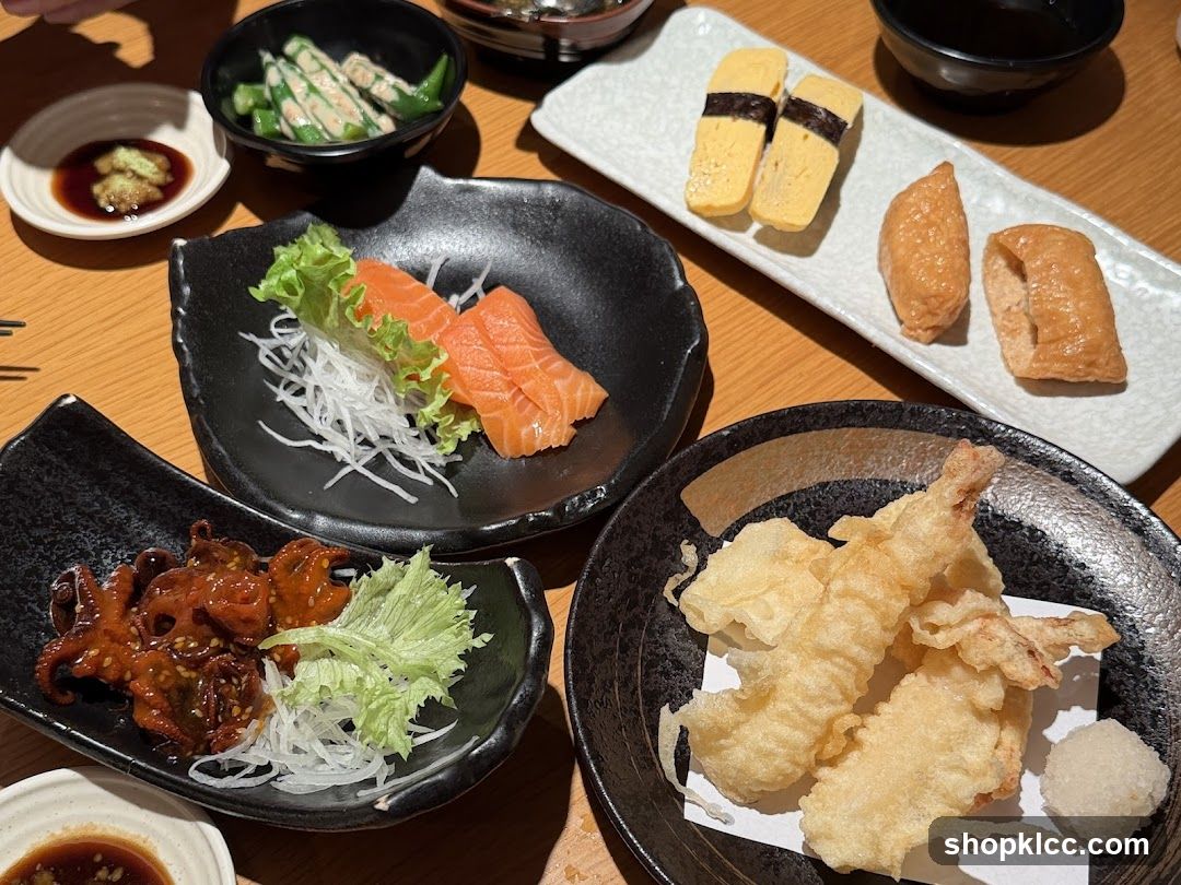 Japanese Food Spread