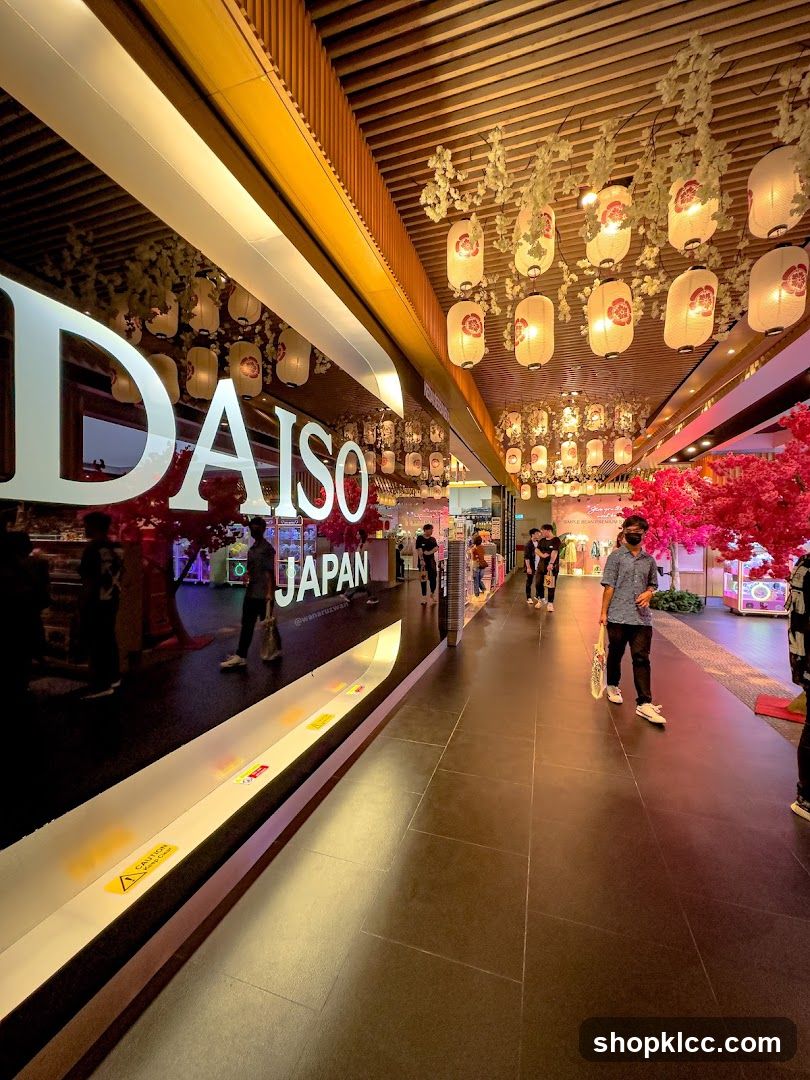 Daiso Japan Store Interior
