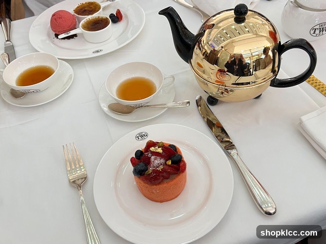 Tea Set with Desserts