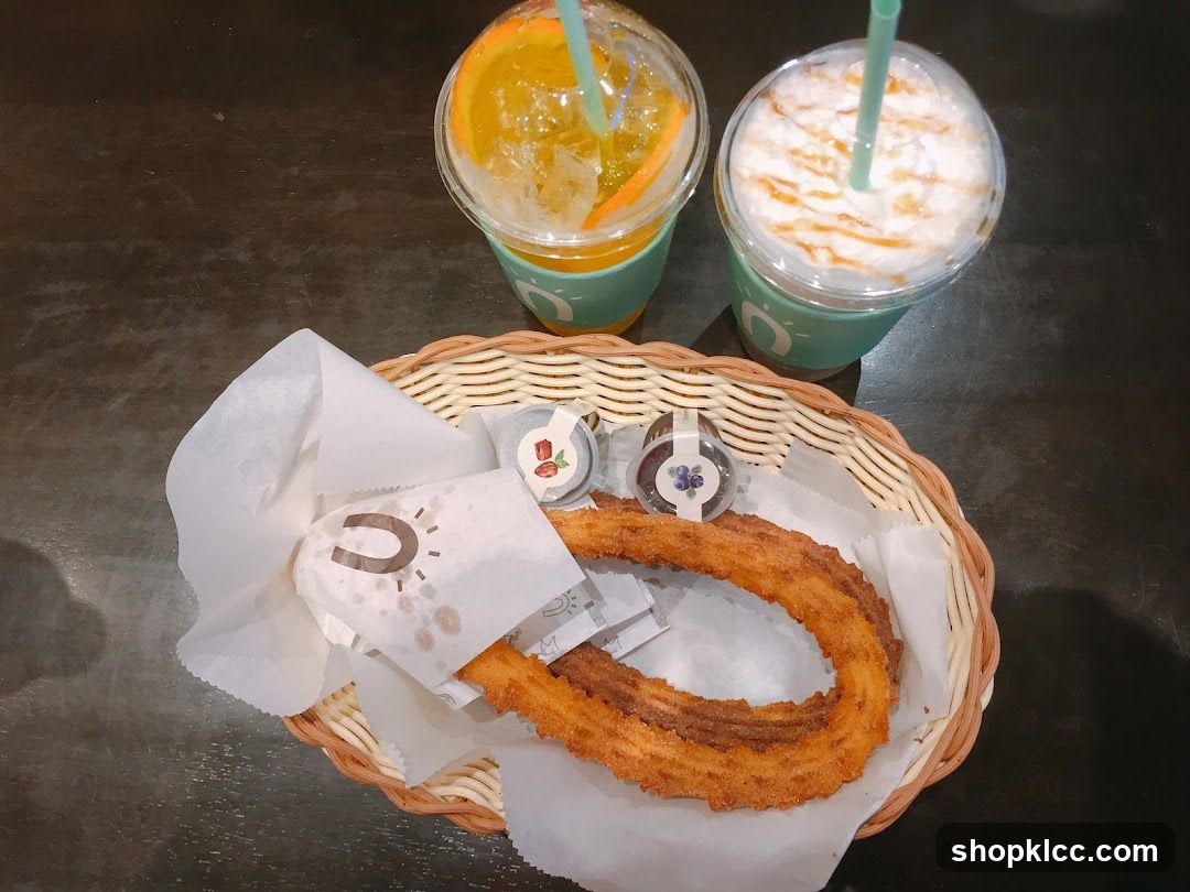 Churro and Drinks Set