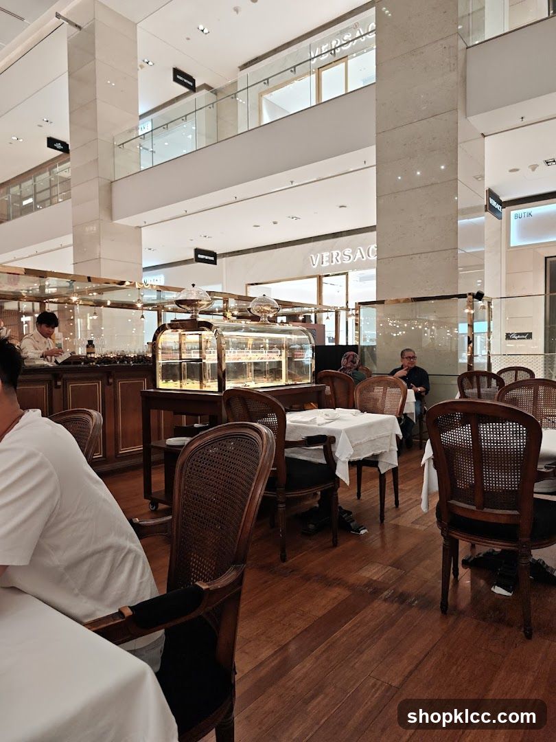 Mall Interior Dining Area