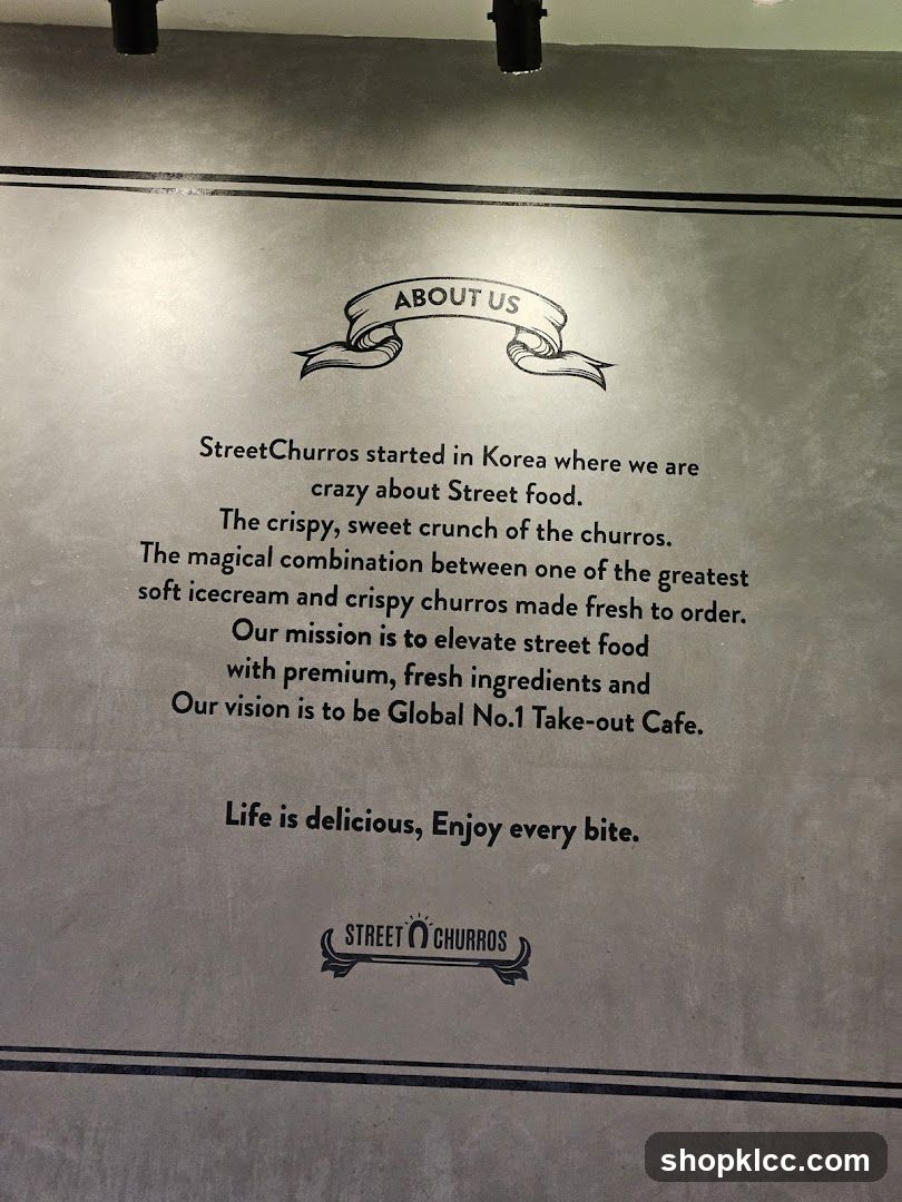 About Us Signage