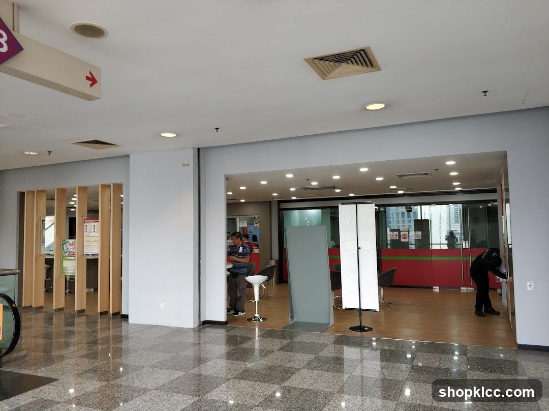Interior Lobby with Service Area