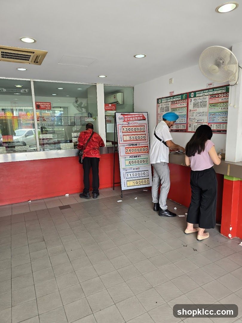Counter Service Area