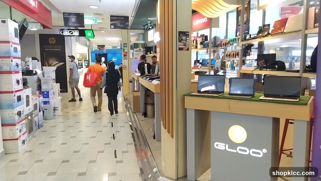 Electronics Store Interior