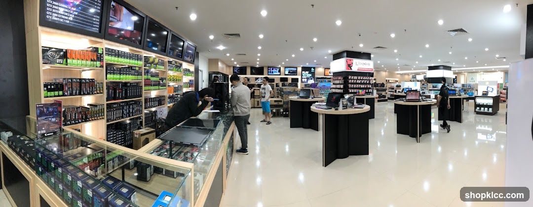 Electronics Store Interior