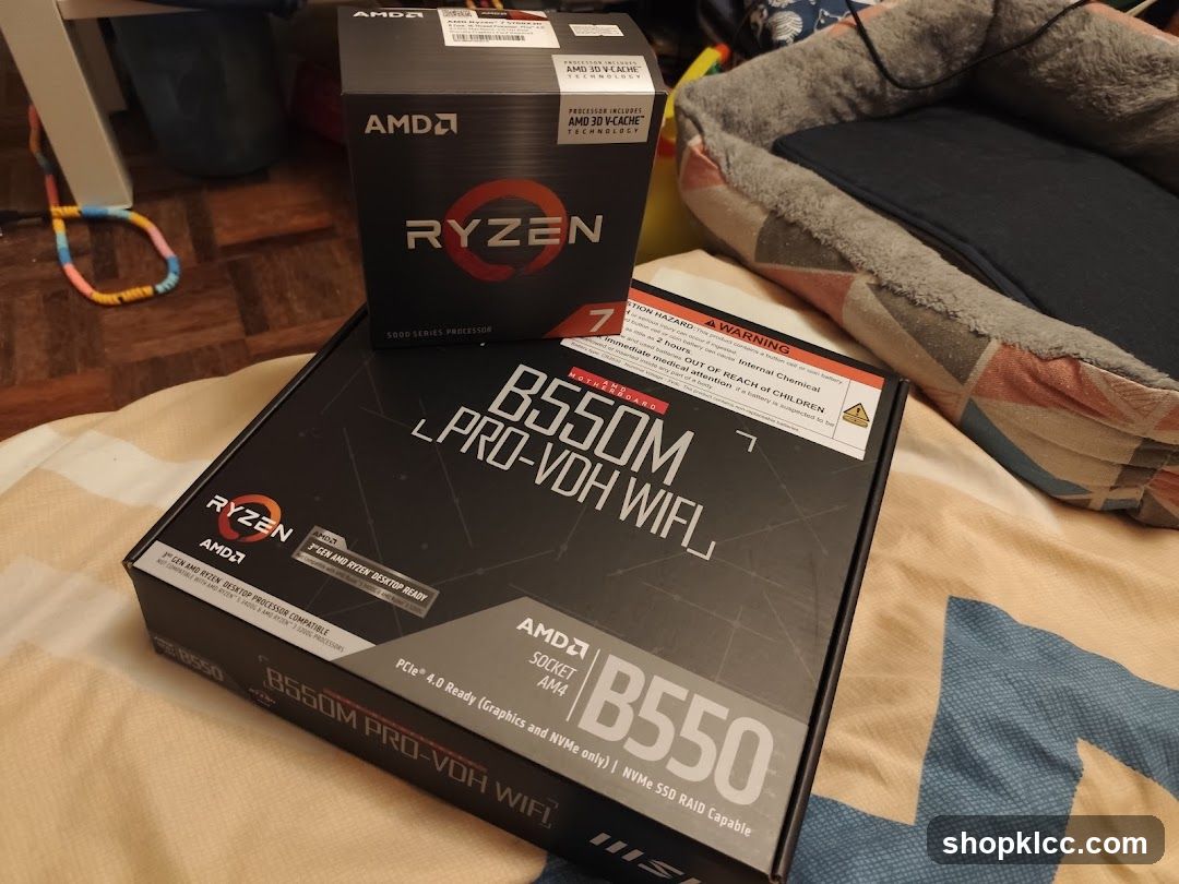 AMD Ryzen B550M Box