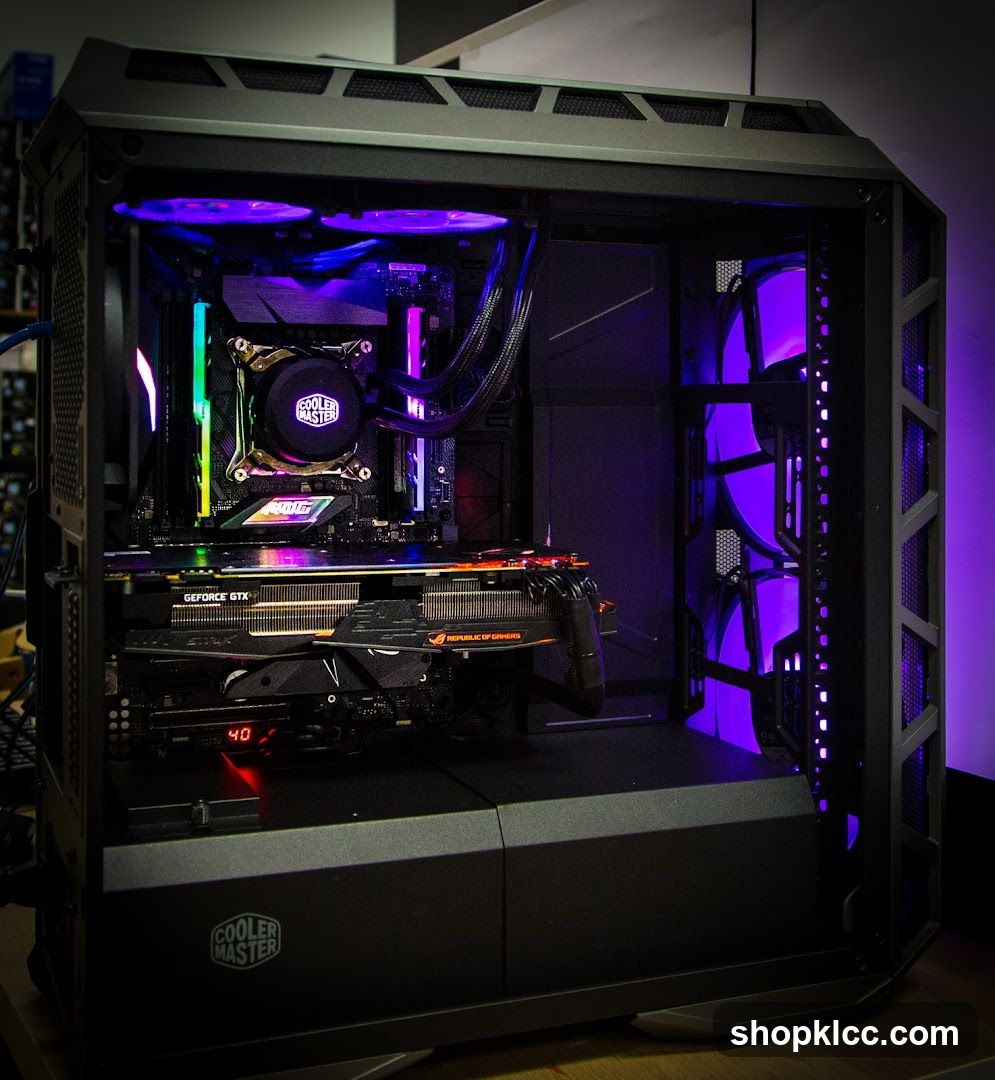 Cooler Master PC Build with RGB Lighting