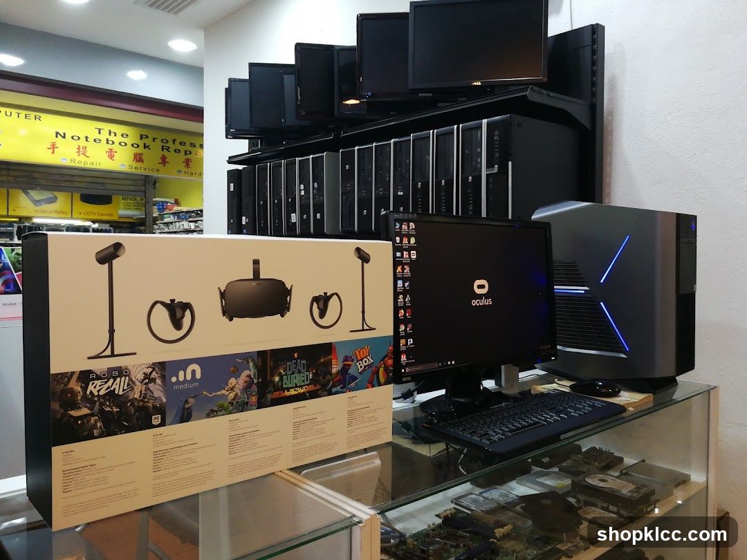 Tech Store Interior Display