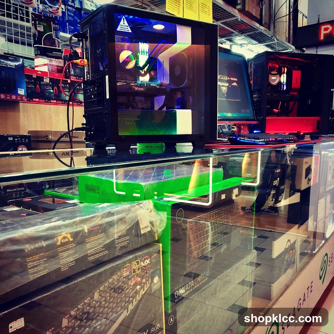 Computer Parts Display