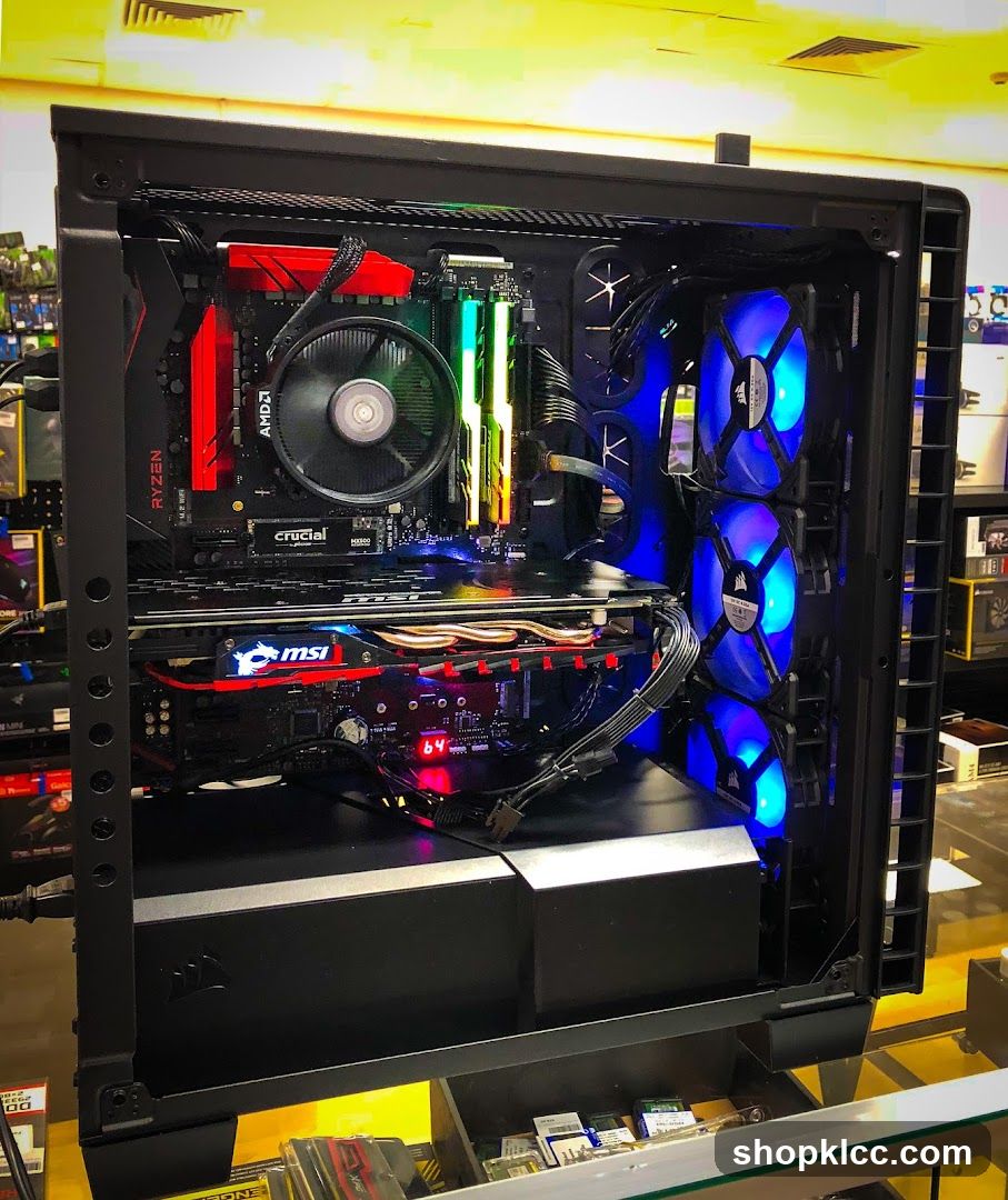Computer Build in Store Display