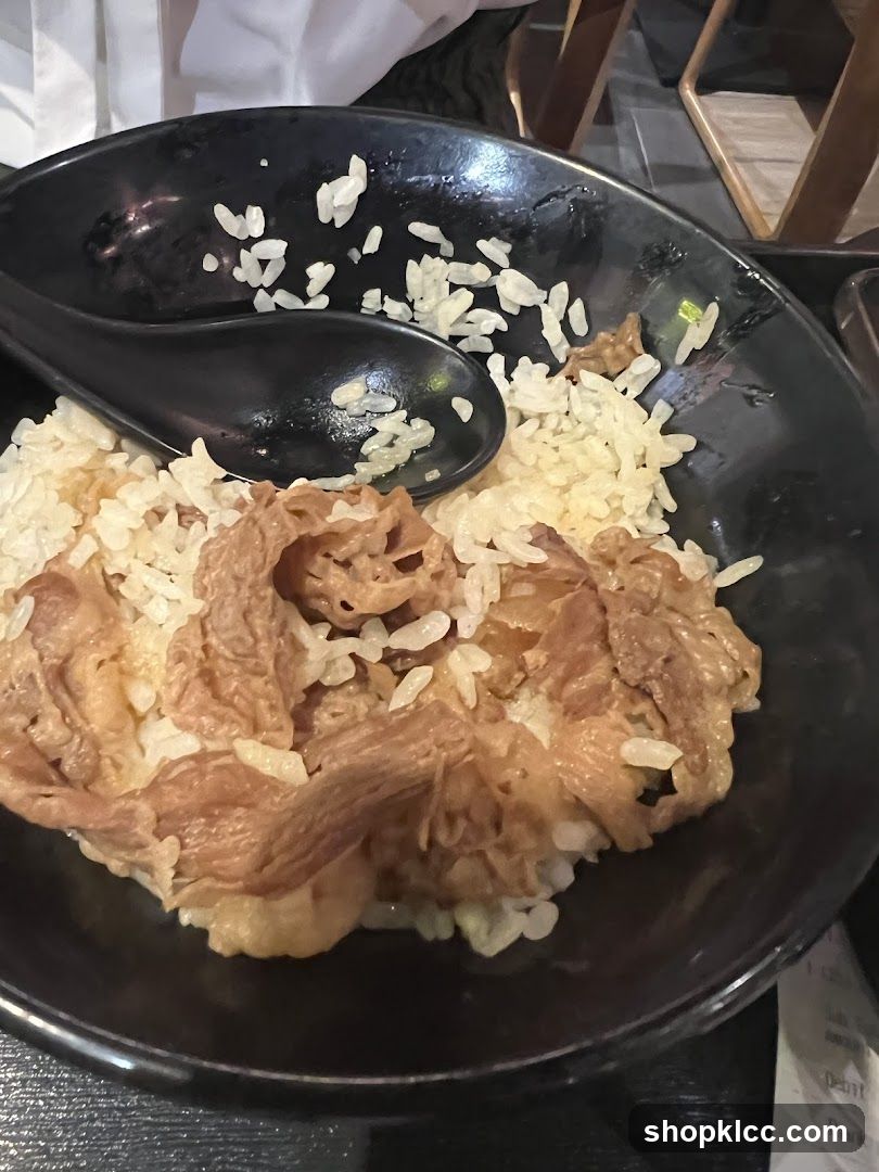 Beef and Rice Bowl