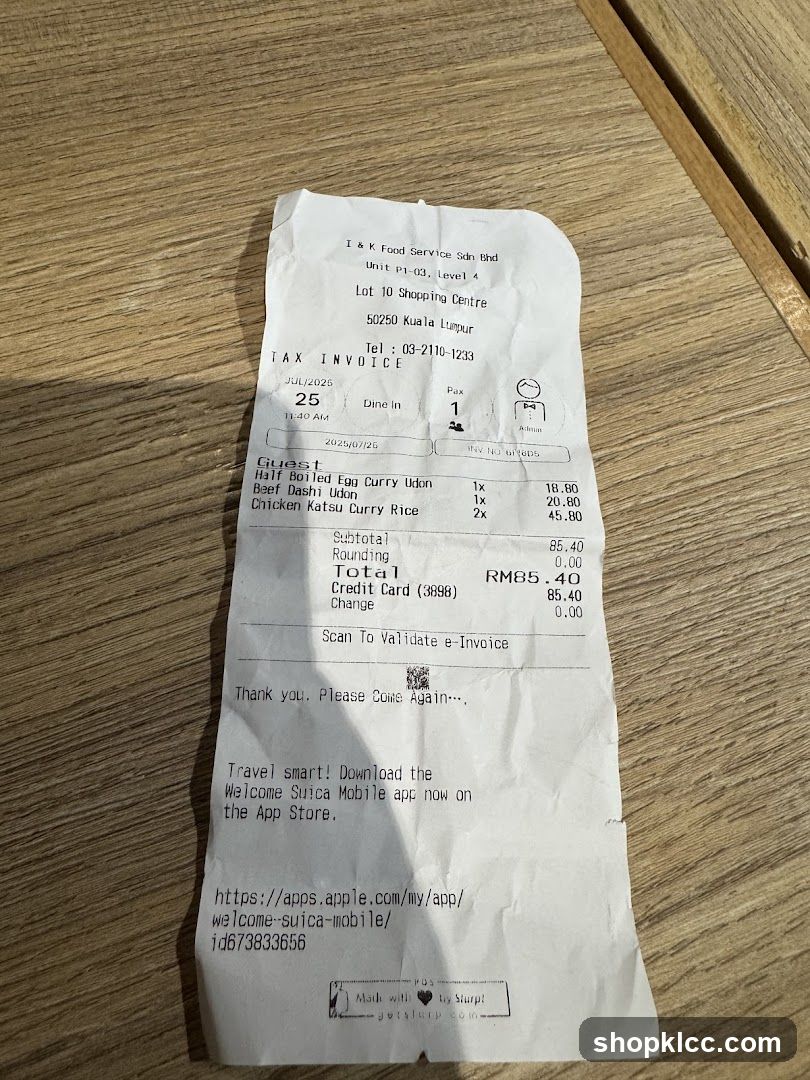 Receipt