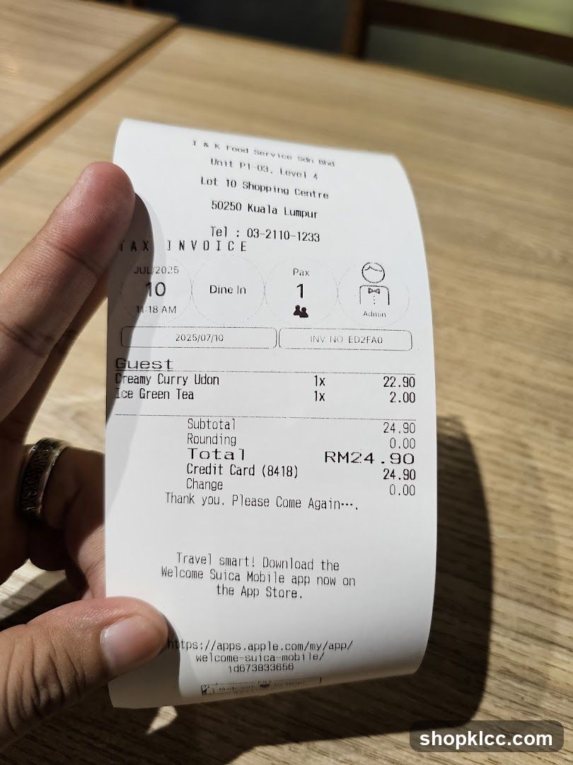 Receipt