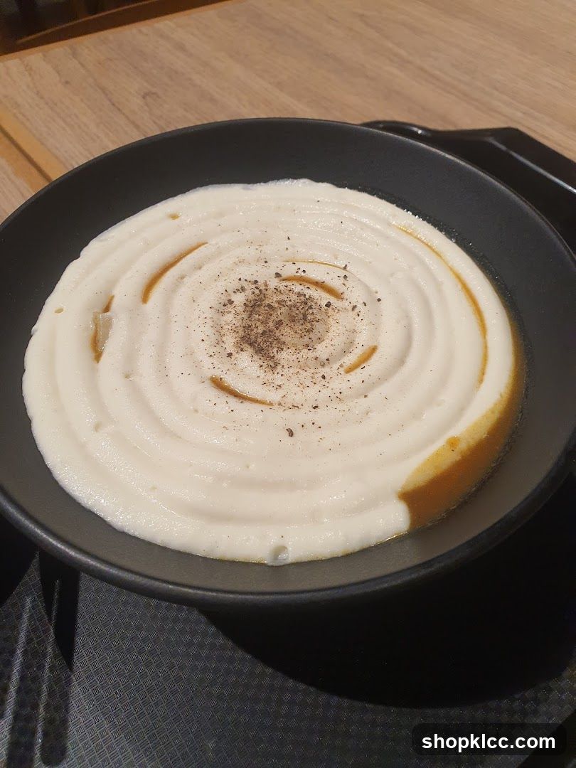 Creamy Soup with Pepper