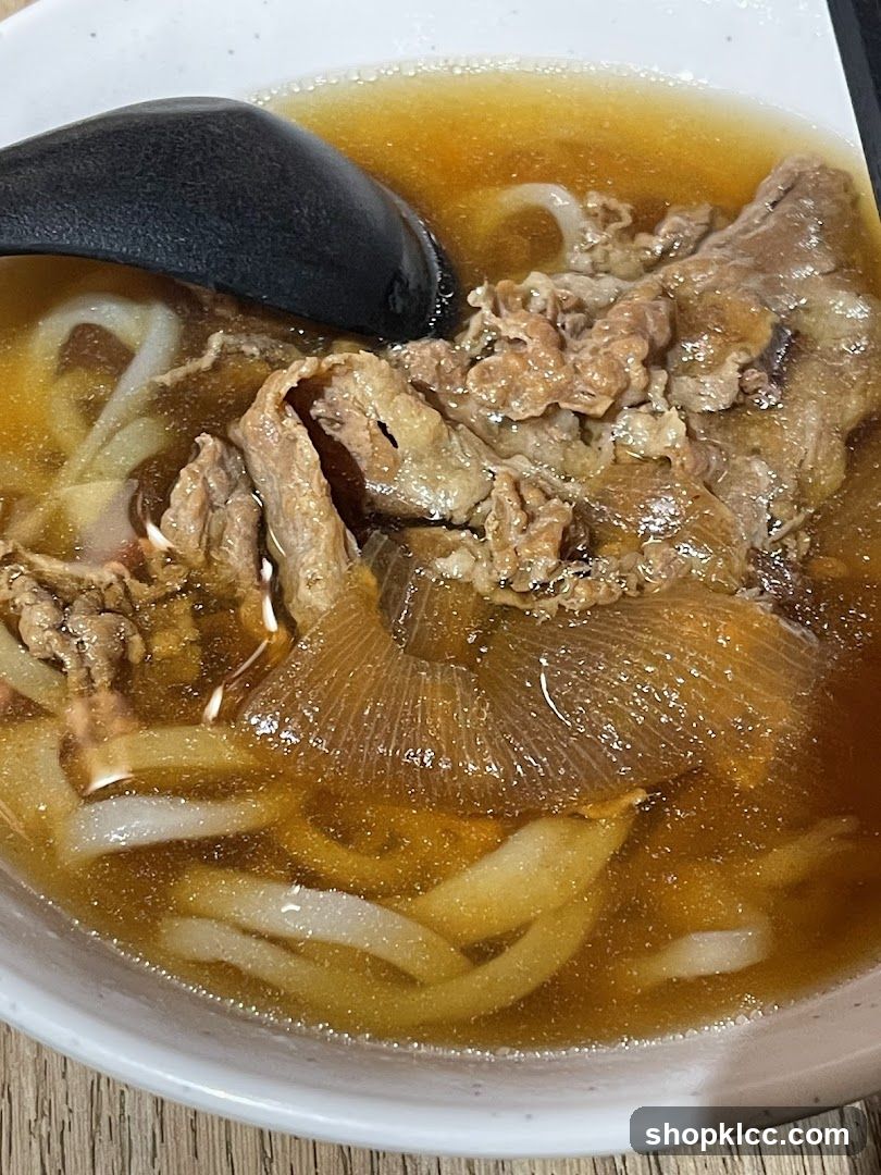 Beef Udon Soup