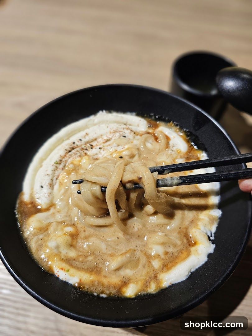 Creamy Udon Noodles