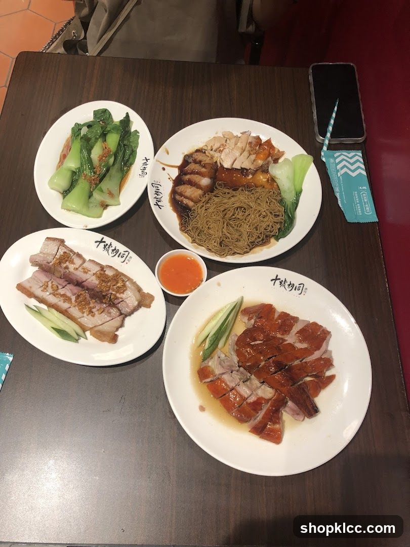 Roasted Meats and Noodles