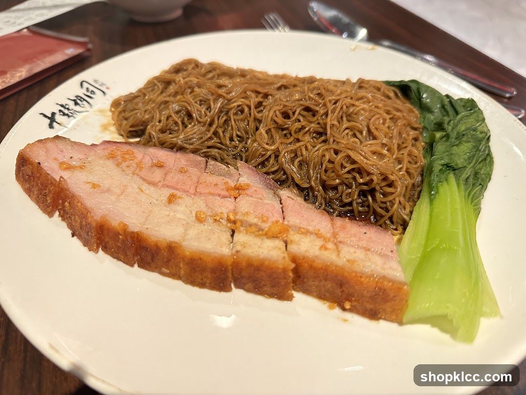 Roast Pork Belly with Noodles
