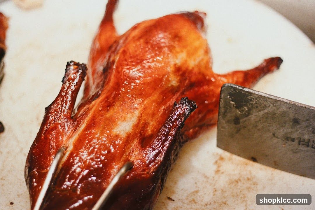Roasted Duck with Cleaver