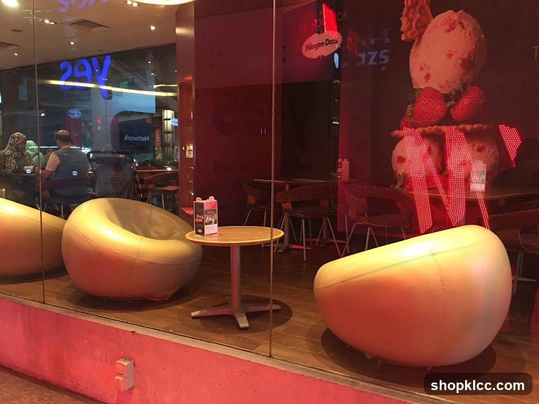 Ice Cream Shop Interior
