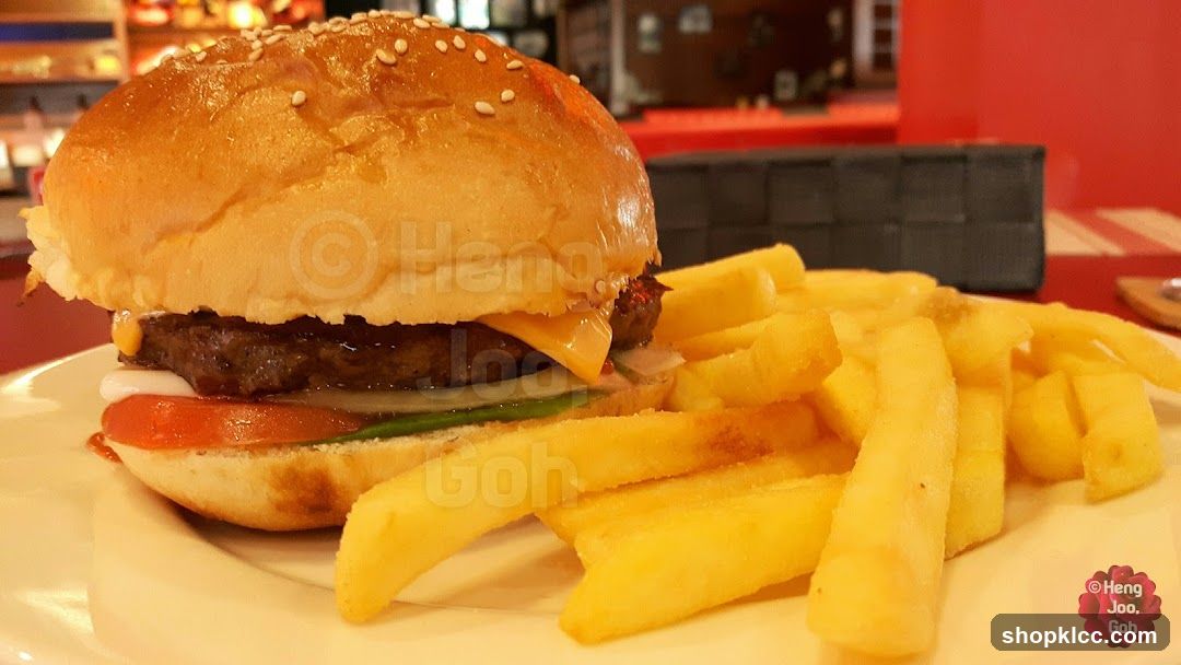 Burger and Fries