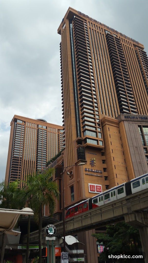 Seraya Tower Exterior with Monorail