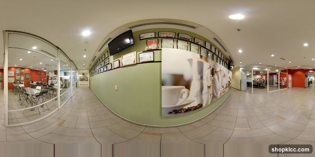 Interior of a coffee shop or café