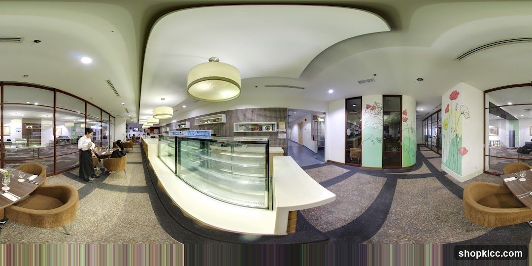 Interior of a modern cafe or restaurant