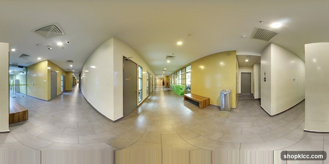 Interior Hallway with Seating Area